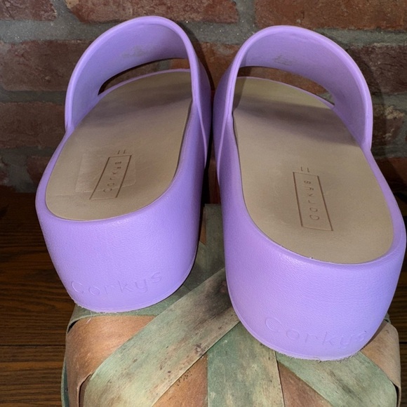 Corkys Popsicle Slides in Lavender Sz 11 - Picture 6 of 8